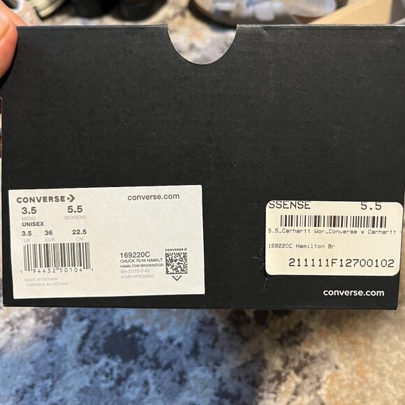 Carhartt Converse - Picture 3 of 3